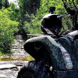 Backbone ADventures | ATV Rental ATV rental ride on middle saint vrain in Estes Park Colorado with Backbone Adventures